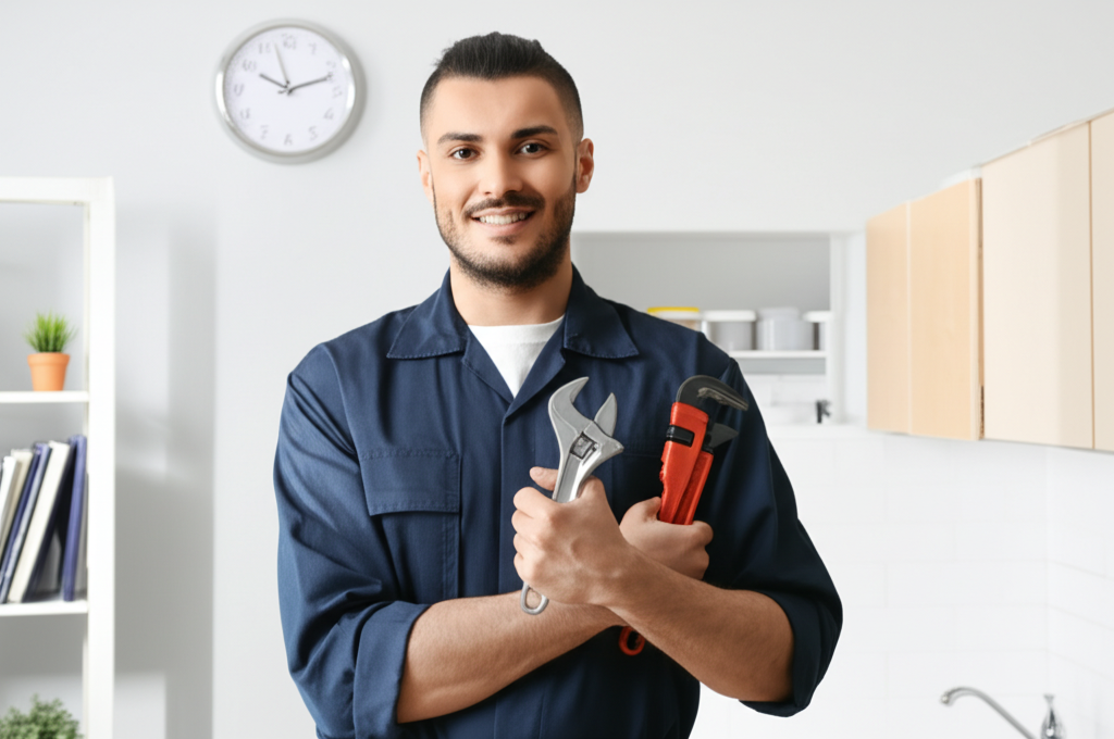 Artisan travaillant sur un projet